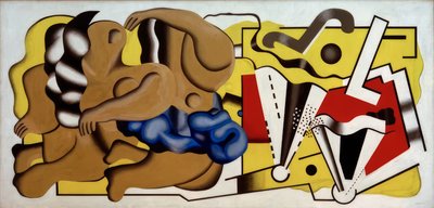 Compositie I door Fernand Leger