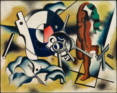 De danseres met de sleutels door Fernand Leger