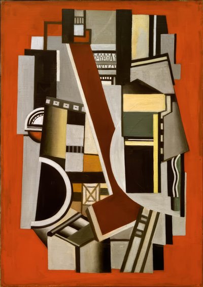Mechanische elementen door Fernand Leger
