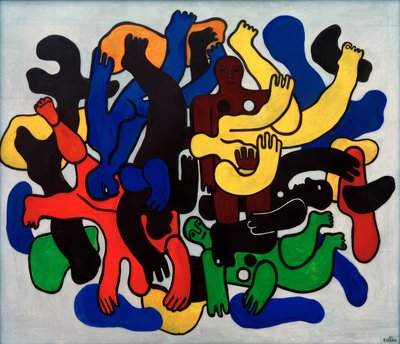 Zwarte duikers door Fernand Leger