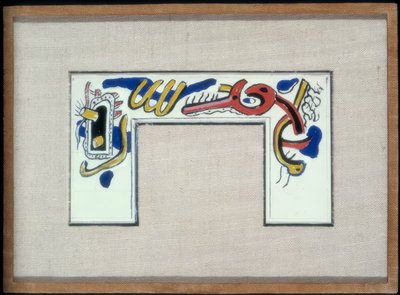 Studie voor de French Line Pier door Fernand Leger