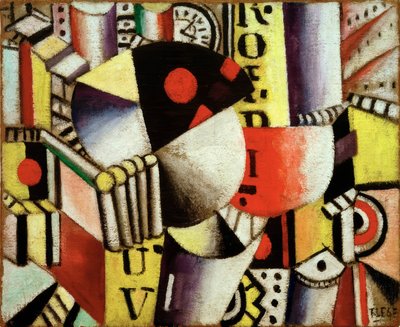 klok door Fernand Leger