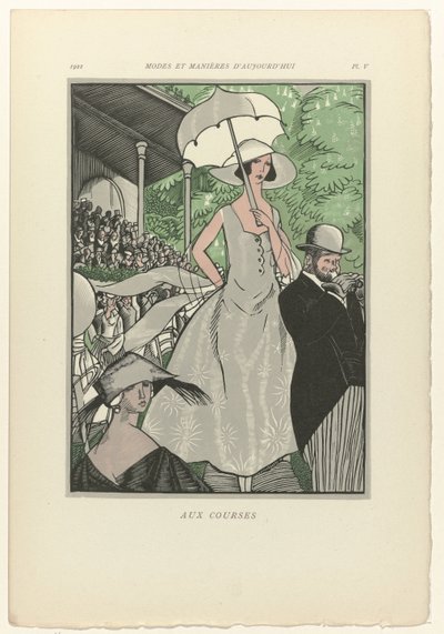 Op de races door Fernand Siméon