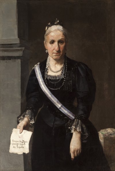 De Infanta Luisa Fernanda van Bourbon door Fernando Tirado