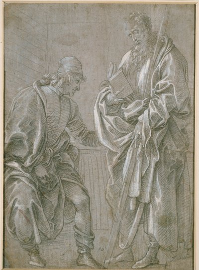 Apostel en jeugd door Filippino Lippi