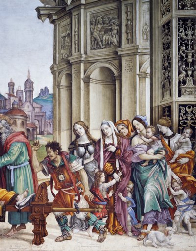 Verhalen van Sint Jan, door Filippino Lippi door Filippino Lippi