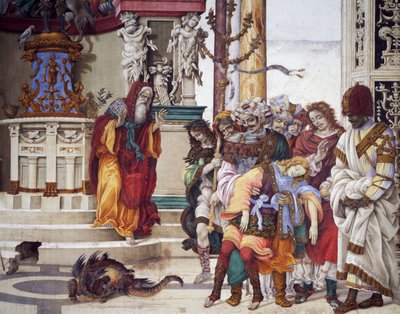 Verhalen van St. Jan, door Filippino Lippi door Filippino Lippi