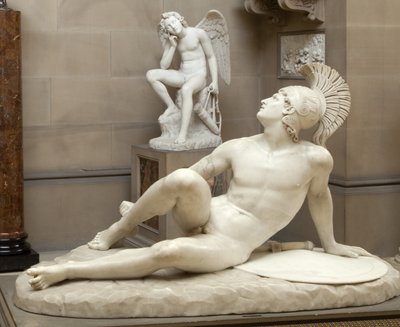 De gewonde Achilles door Filippo Albacini