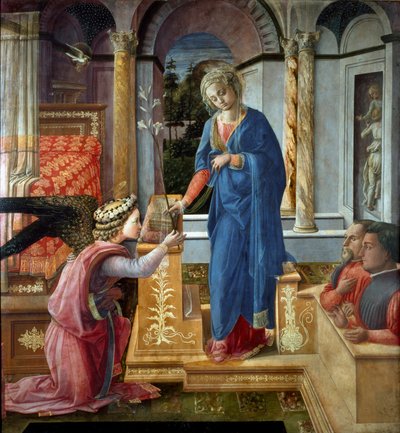 Annunciatie door Filippo Lippi