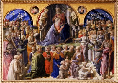 De kroning van de Maagd door Filippo Lippi