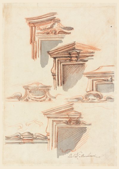 Raamkasten met alternatieve suggesties door Filippo Marchionni