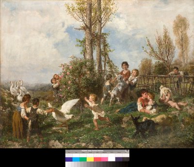 Lente door Filippo Palizzi