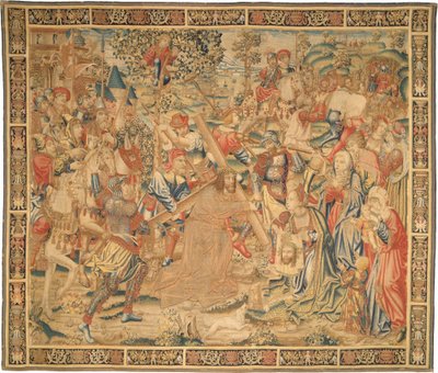 De Processie naar Golgotha door Flemish 16th Century