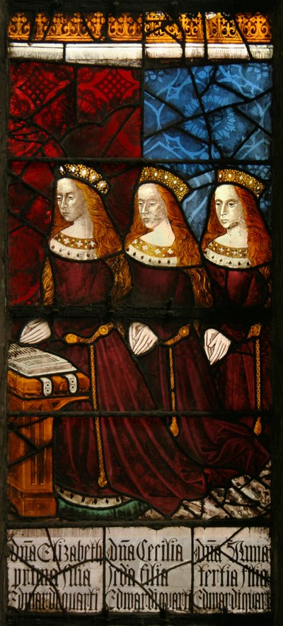 Dochters van Koning Edward IV, c.1480 door Flemish School