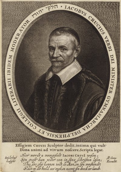 Portret van Jacob Crucius door Flemish School