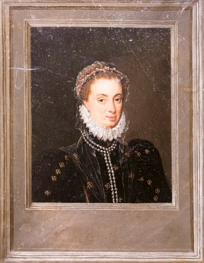 Portret van Margaretha van Oostenrijk door Flemish School