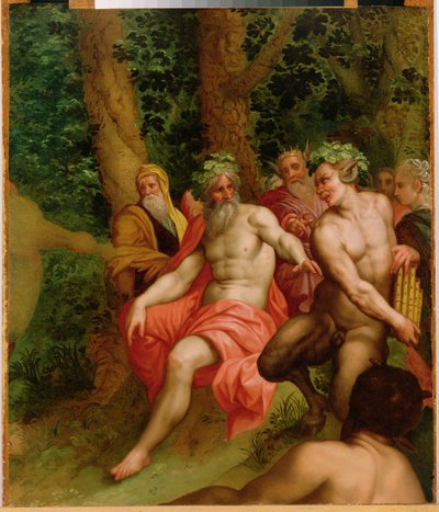 Het oordeel van Midas, c.1615 door Flemish School