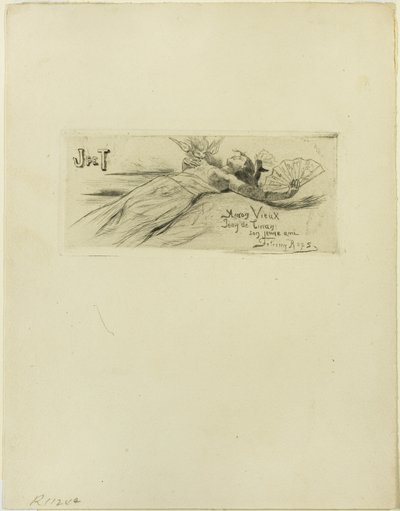Flirt door Félicien Rops