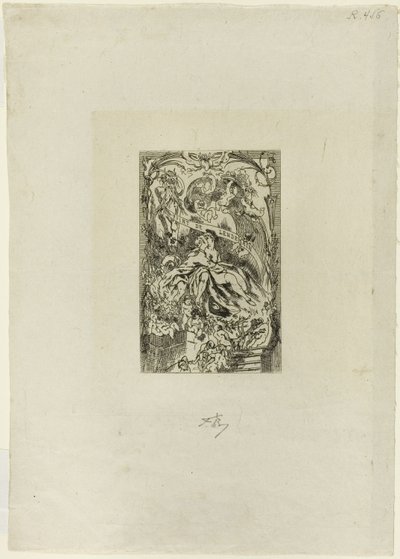 Frontispice voor Point de lendemain door Félicien Rops