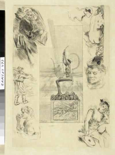 De grote lyriek. Titelpagina van de 1887 editie van Mallarmé