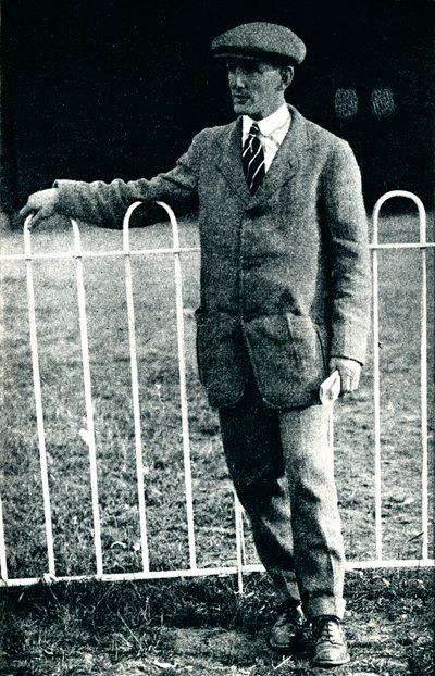 Overlevende van een verschrikkelijk ongeluk: Mr Sydney Pickles, de Caudron-expert, 1913 1934 door Flight Photo
