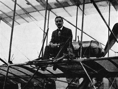 De eerste Britse piloot die een wereldrecord brak: Kapitein Bertram Dickson door Flight Photo