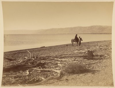Dode Zee en Judeeën-gebergte, Palestina door Félix Bonfils