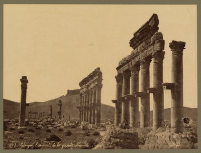 Deel van de Grote Colonnade, Qala