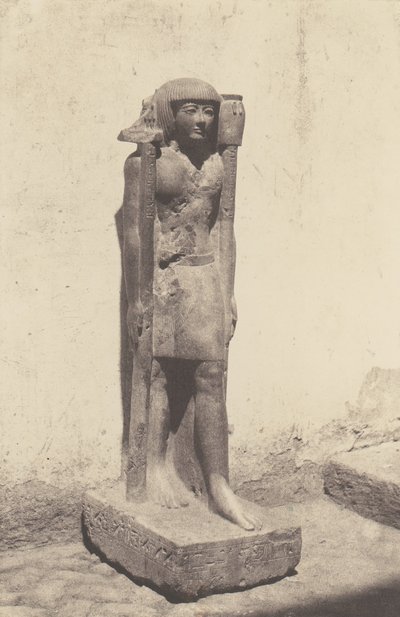 Syout Lycopolis, Beeld Behorend tot Docteaur Cuny, 1851-52, gedrukt 1853-54 door Félix Teynard