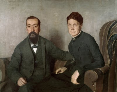 Portret van de ouders van de kunstenaar door Félix Vallotton