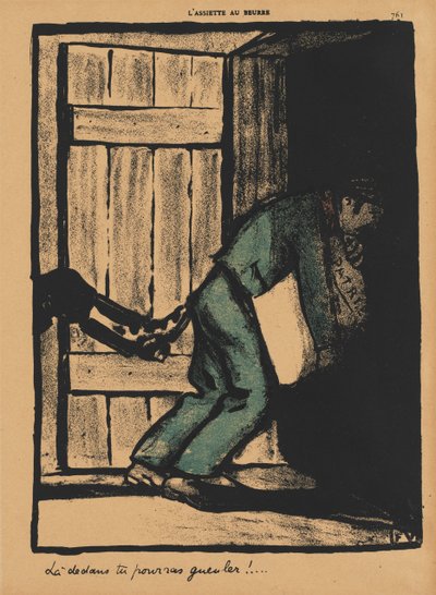 Misdrijven en Straffen IV, 761: Je kunt schreeuwen door Félix Vallotton