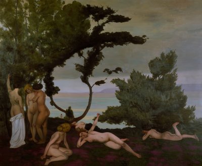 De zomer door Félix Vallotton