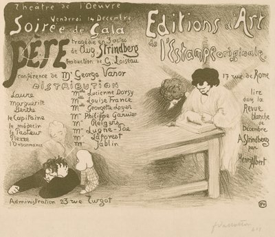 Vader: tragedie in 3 bedrijven van Aug. Strindberg door Félix Vallotton
