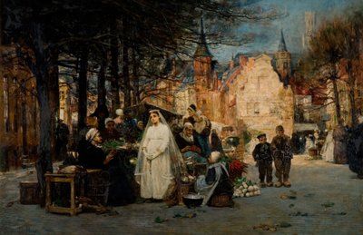 De Eerste Communie door Flora Macdonald Reid