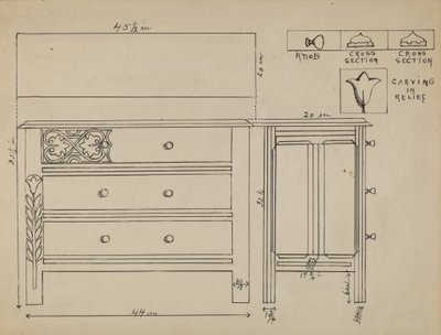Ladekast door Florence Neal