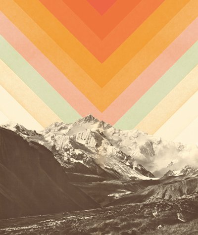 Berglandschap 2 door Florent Bodart