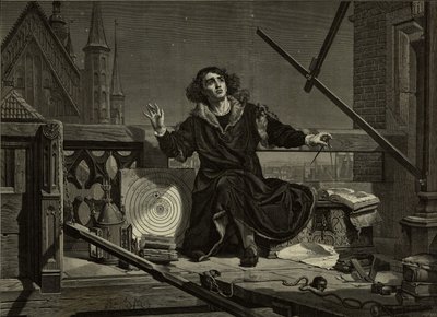 Nicolaus Copernicus naar Jan Matejko door Florian Stanislaw Cynk