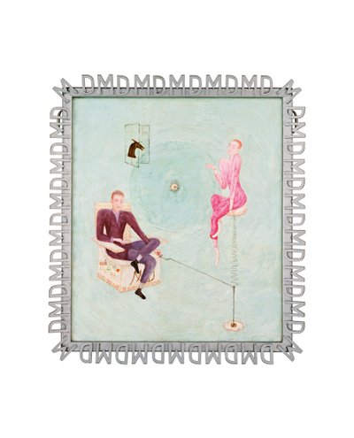 Portret van Marcel Duchamp en Rose Sélavy door Florine Stettheimer