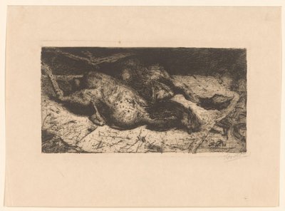 Geplukte hanen door Floris Verster (signed by artist)