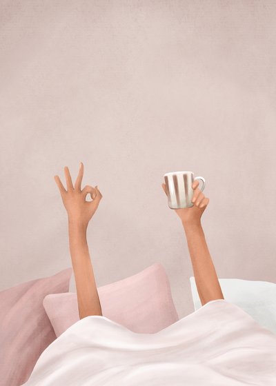 Een gezellige kop koffie in de ochtend door Flow Line