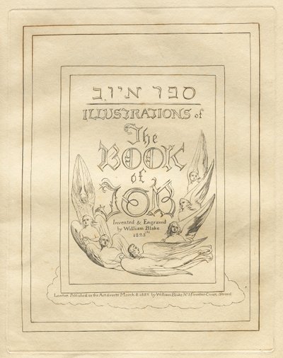 Het Boek van Job door Follower of Moderno