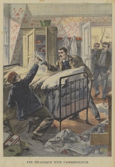 Overlijden van een inbreker door Fortune Louis Meaulle