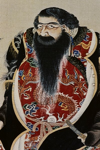 De grote leiders van de achttiende-eeuwse Ainu: Itokoi en Shinichi uit Akkeshi, Chosama uit Uraashibetsu en Shonko uit Noshappu, in het bijzonder, illustratie door Fosco Maraini