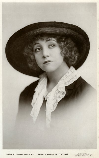 Laurette Taylor, Amerikaanse actrice door Foulsham and Banfield