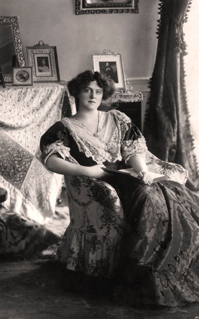 Marie Studholme 1875-1930, Engelse actrice, 1906 door Foulsham and Banfield