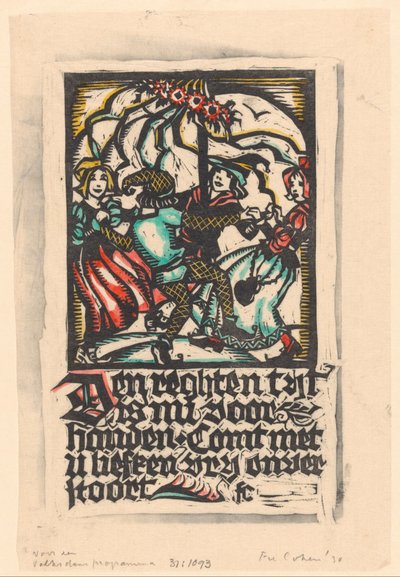 Meiboom door Fré Cohen (signed by artist)