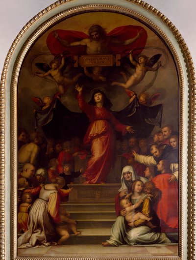 Onze-Lieve-Vrouw van Barmhartigheid door Fra (1472 1517) Bartolomeo