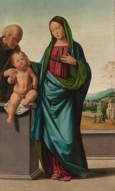 Heilige Familie, ca. 1497 door Fra Bartolommeo