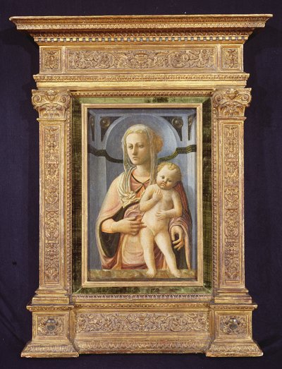 Madonna en Kind, ca. 1435 door Fra Filippo Lippi