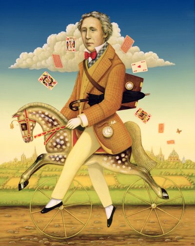 Lewis Carroll (1832-98), 2001 door Frances Broomfield